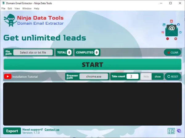 domain email extractor tool price