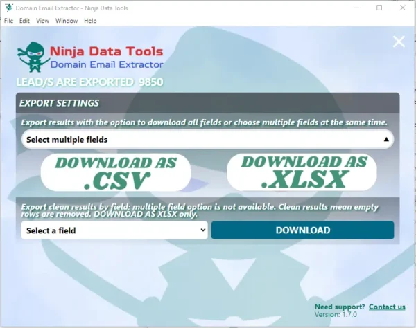 domain email extractor tool price